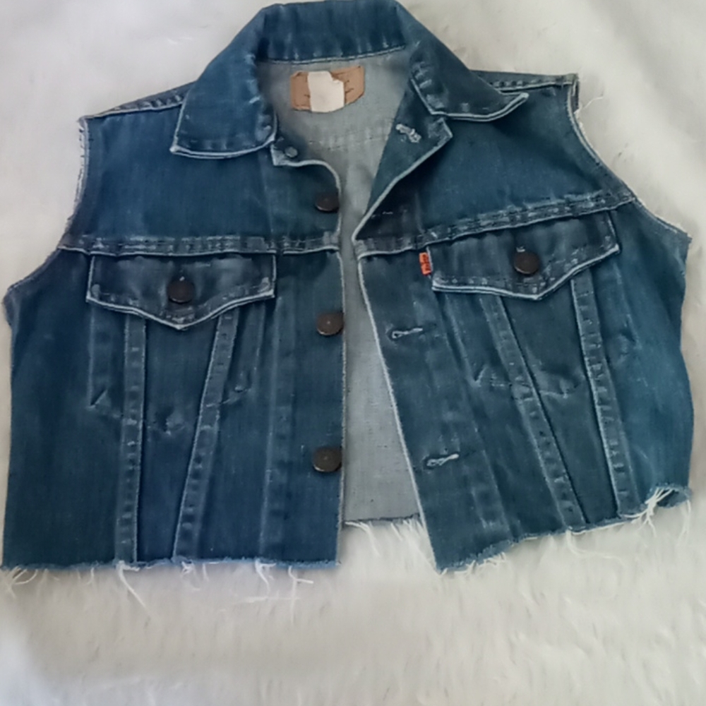 Levi's Jean Vest vintage